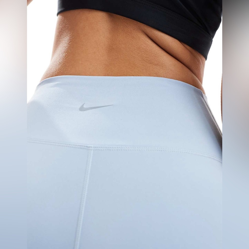 ❗️NWT Nike Training Dri-Fit 7/8 leggings in light blue❗️ - Picture 2 of 5